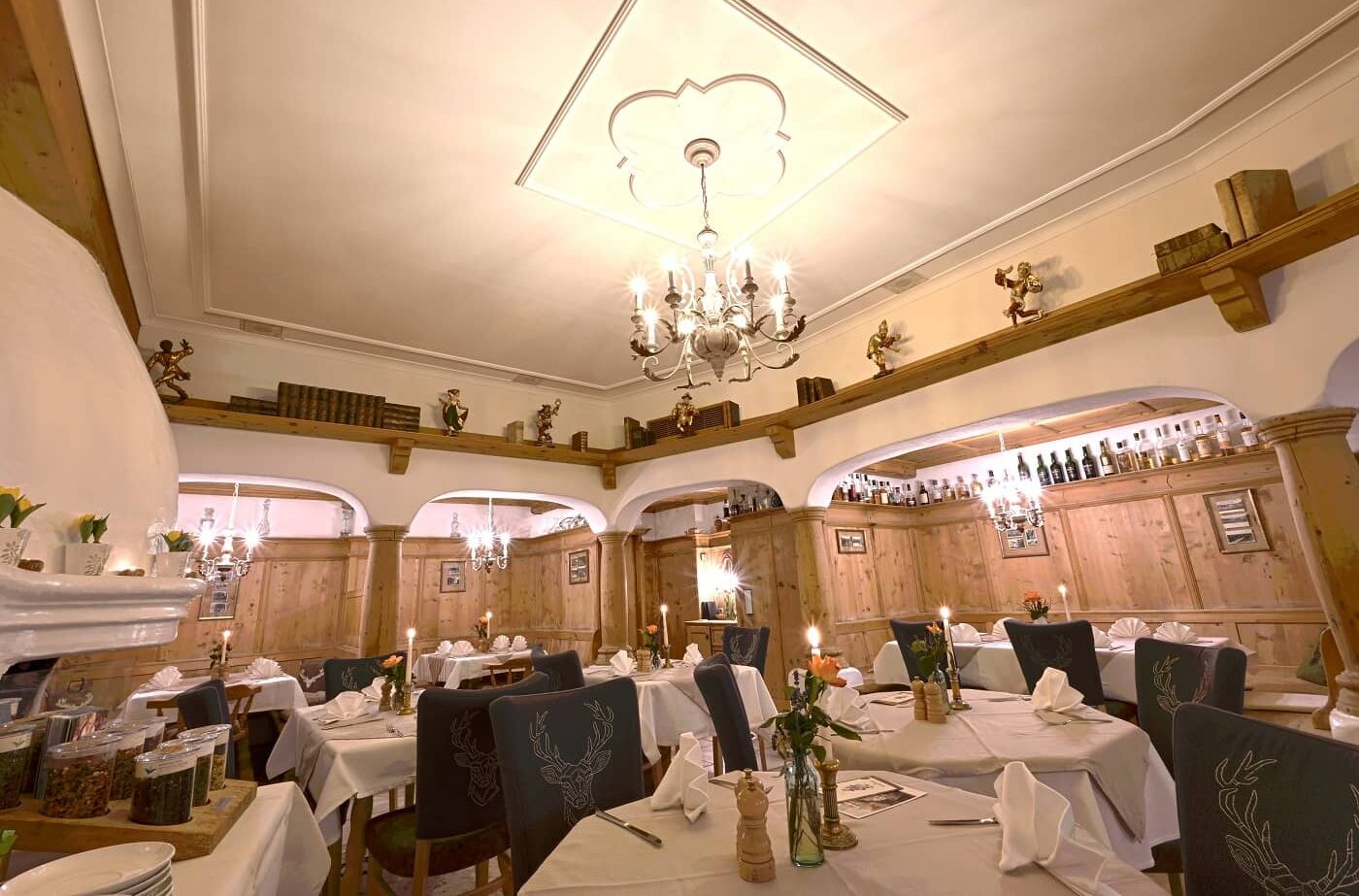 Saal im Restaurant Baierbrunn