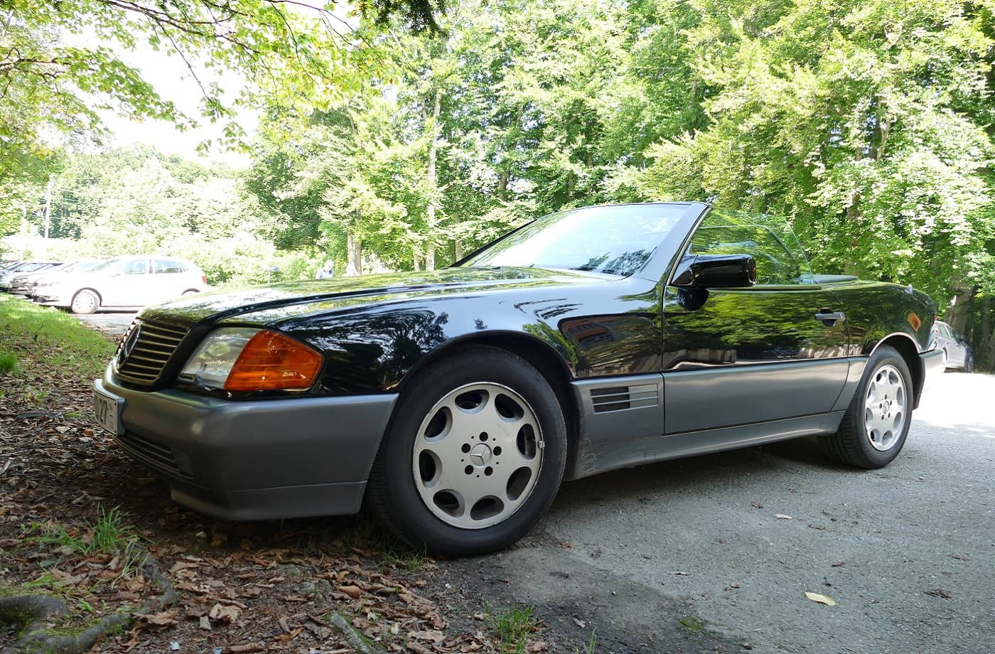 Cabrio Mercedes SL 300 zum Verleih